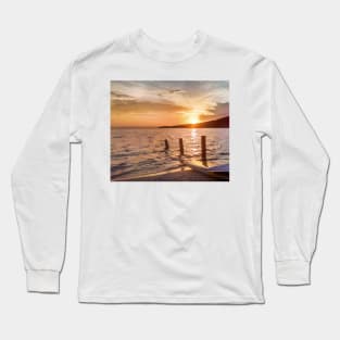 Sunset on a Baja beach Long Sleeve T-Shirt